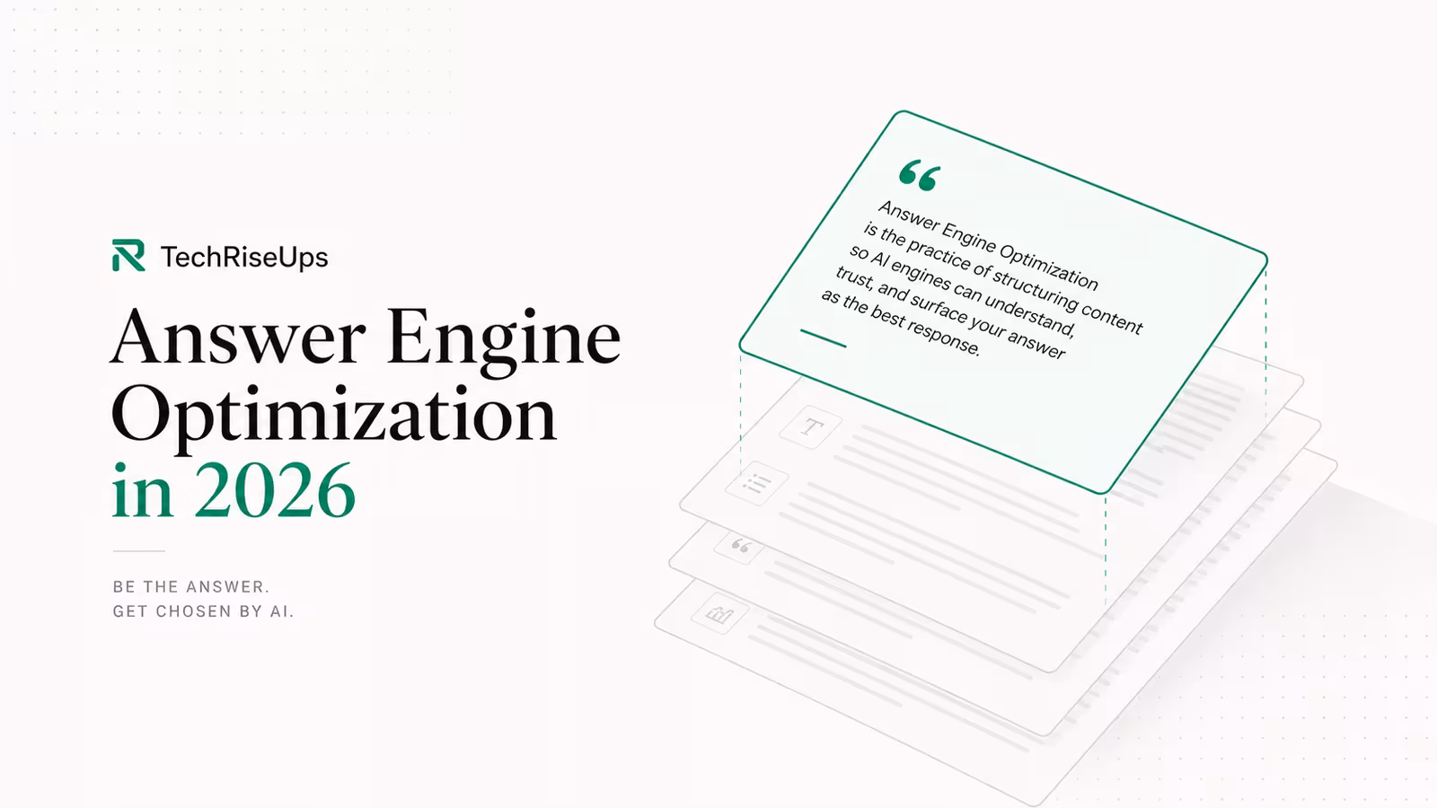 Answer Engine Optimization (AEO) in 2026: een praktische gids (en hoe het verschilt van GEO)